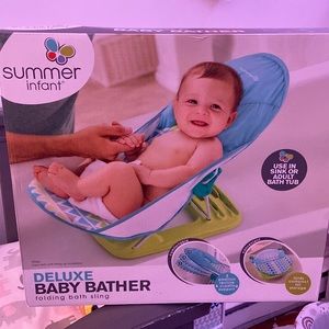 Deluxe Baby Bather Folding Bath Sling